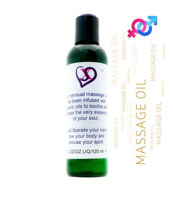 Unisexy Erotic Body Massage Oil with Pheromones